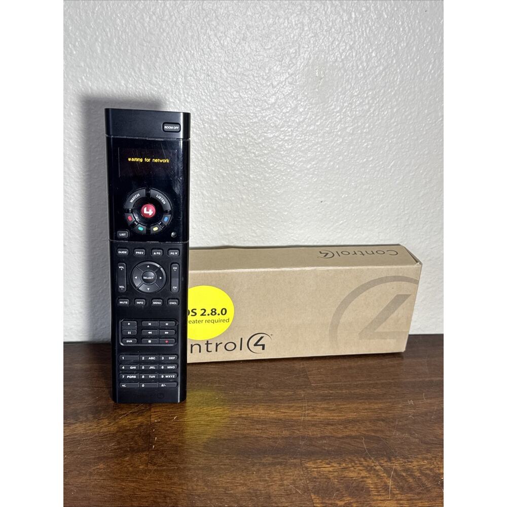 Control 4 System Remote Control Black C4-SR250B-Z-B